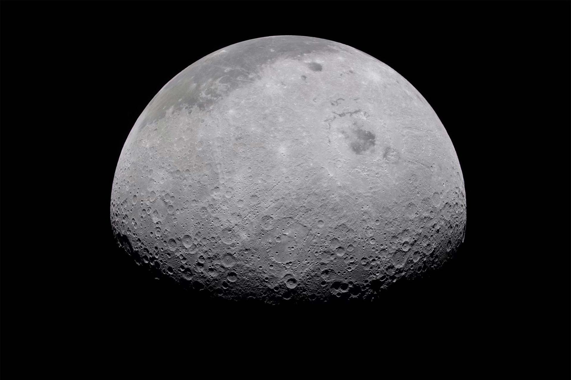 منظره ماه از نگاه خدمه آرتمیس ۲