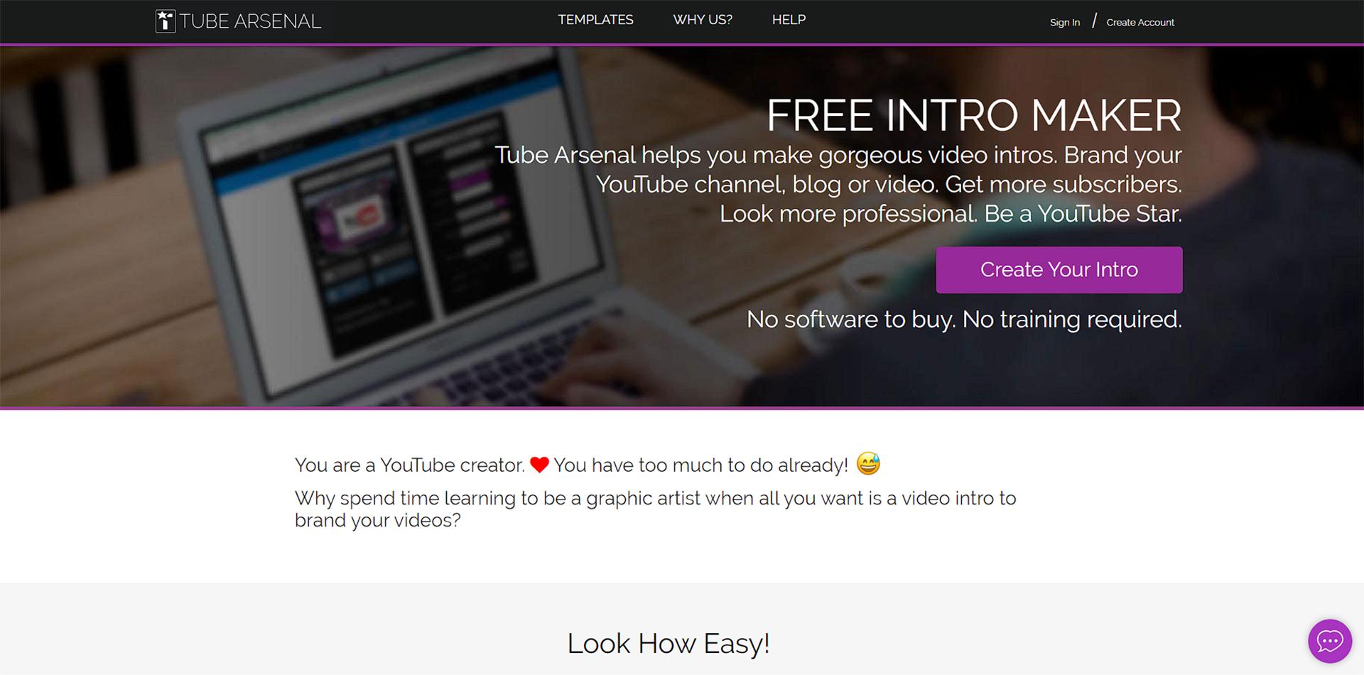 اسکرین شات صفحه اول Tube Arsenal و قابلیت های آن 