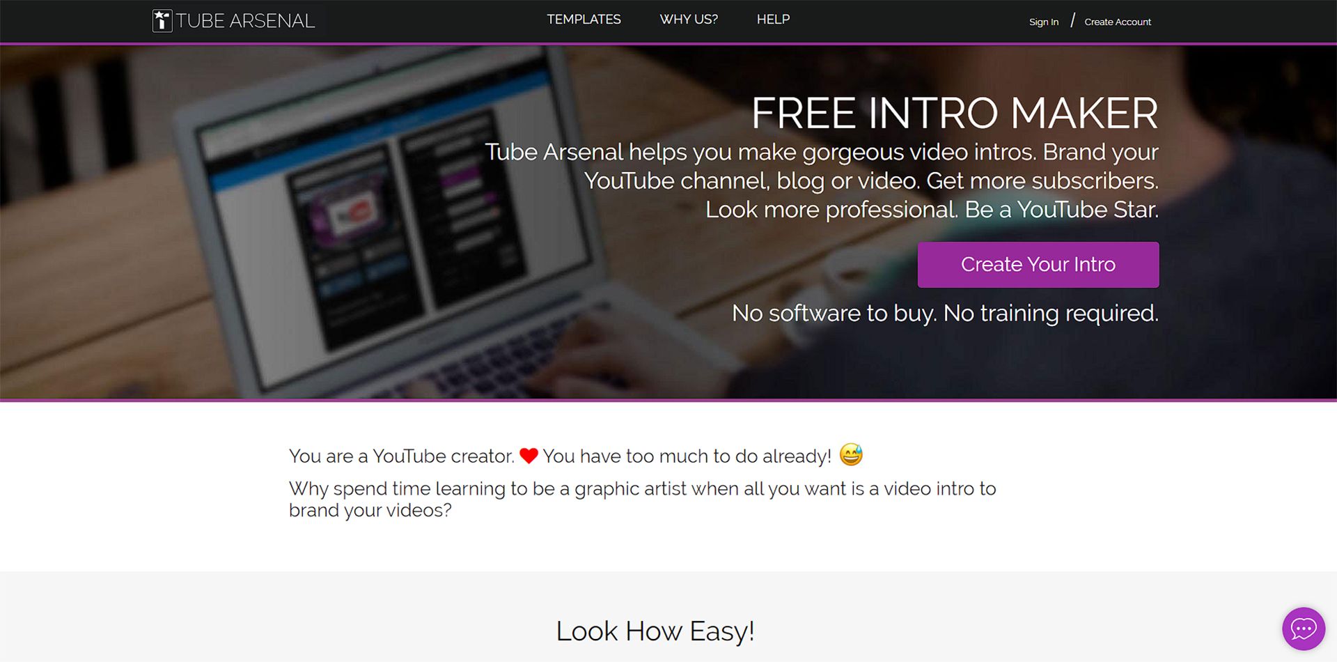 اسکرین شات صفحه اول Tube Arsenal و قابلیت های آن 