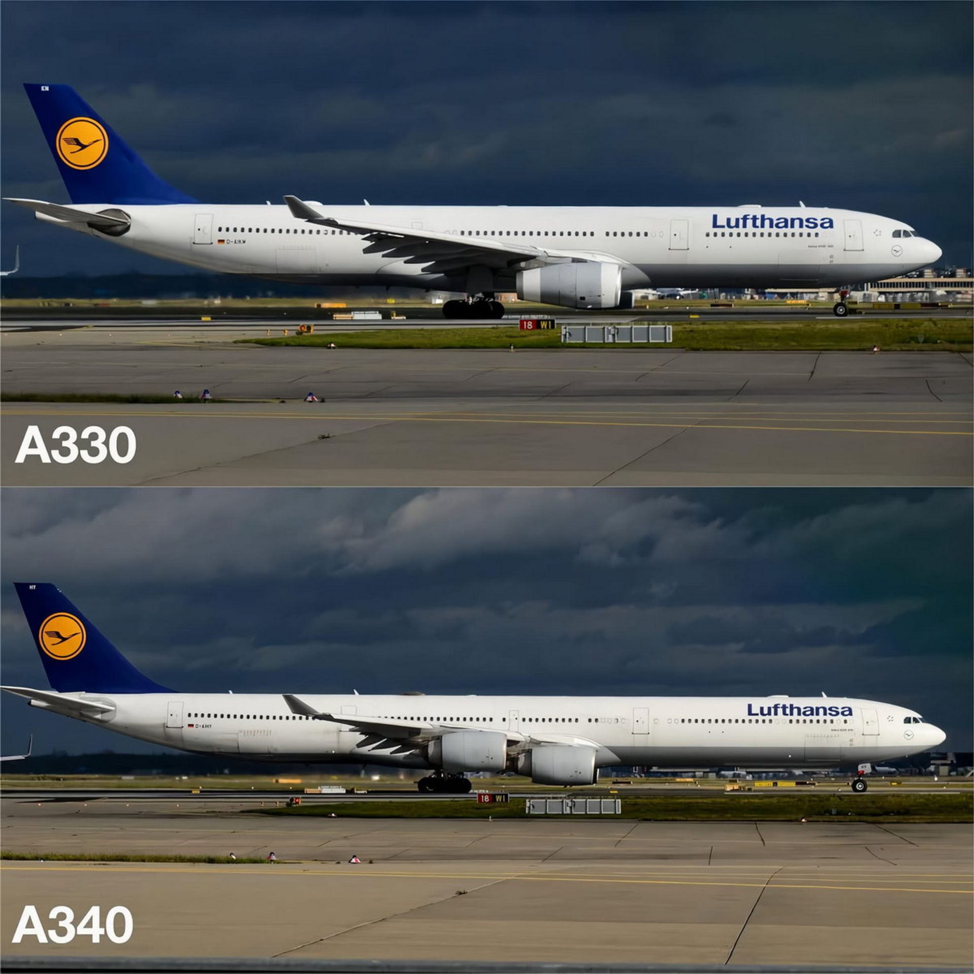 هواپیماهای دوگانه A330 و A340 ایرباس