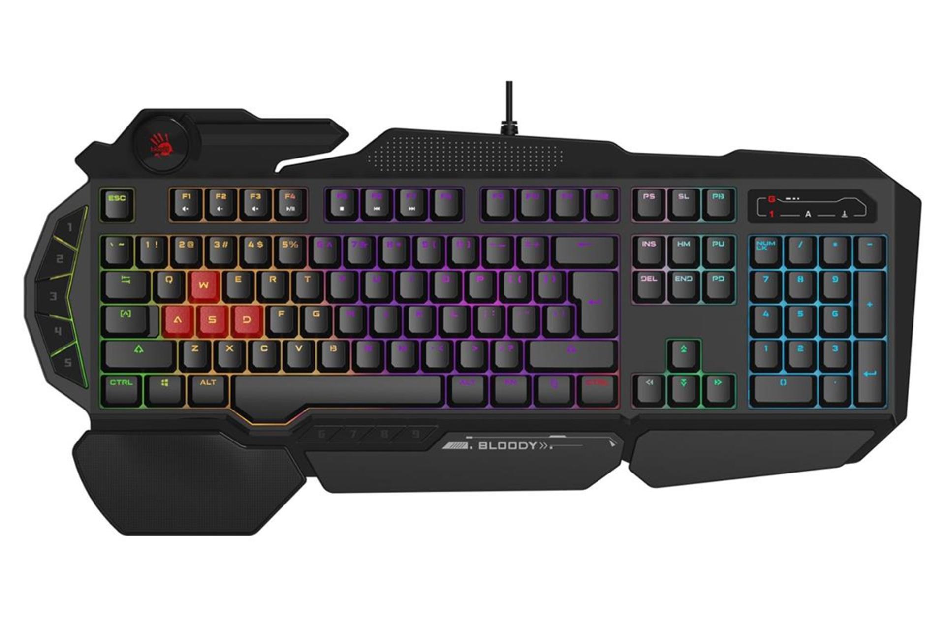 کیبورد ای فورتک B310N نمای بالا