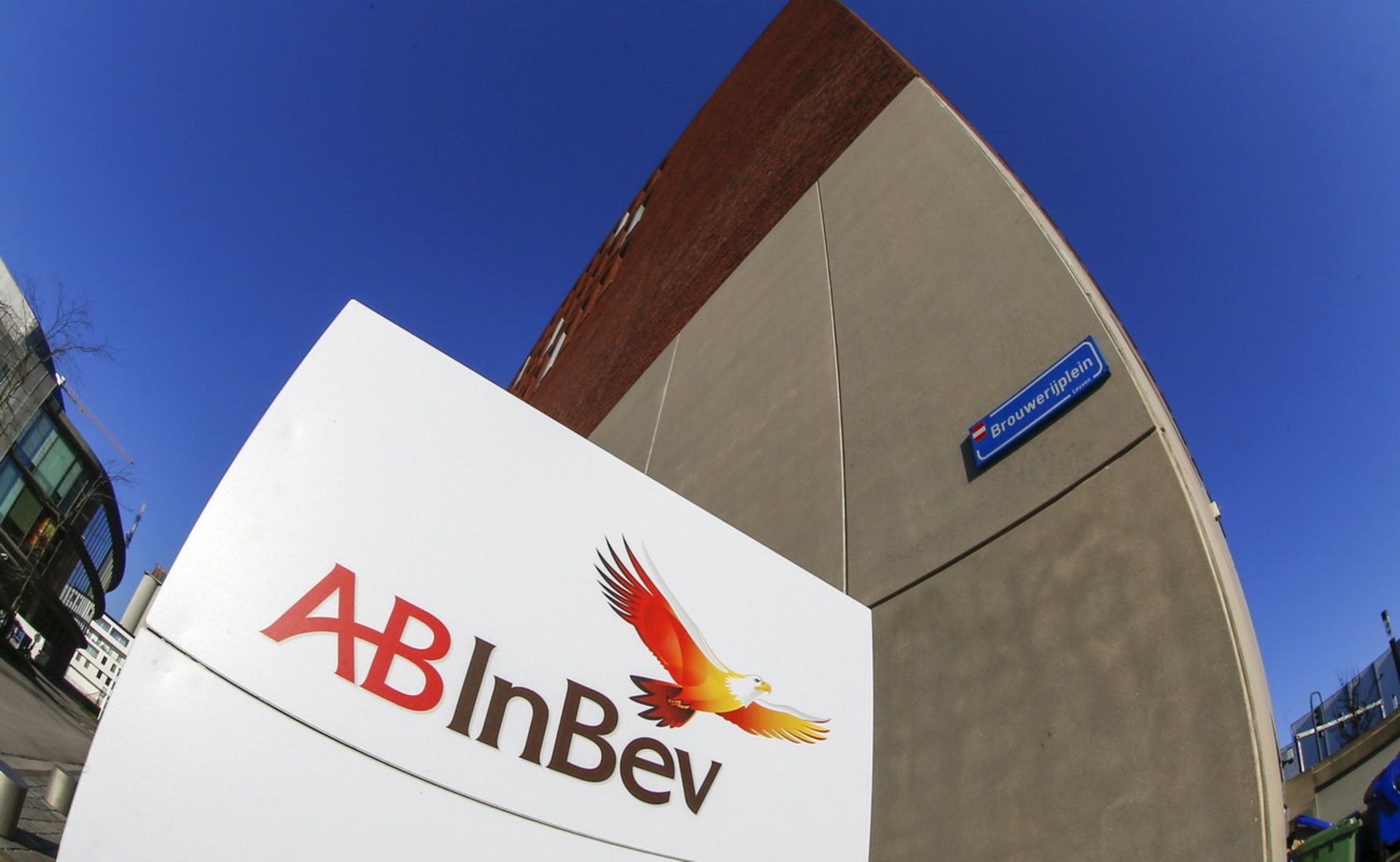 دفتر مرکزی شرکت AB InBev در شهر لوون بلژیک