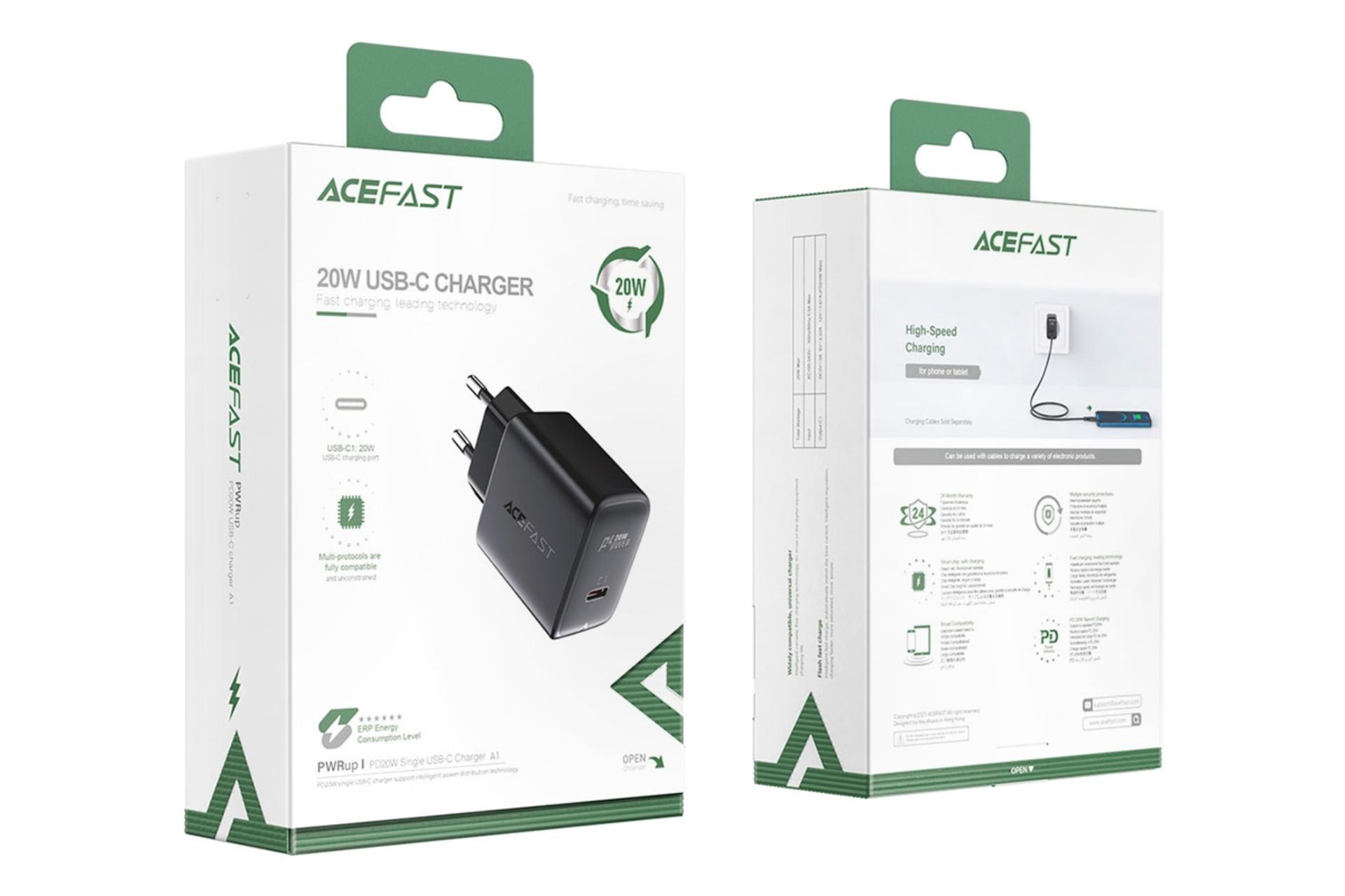 جعبه شارژر ایس فست ACEFAST A1