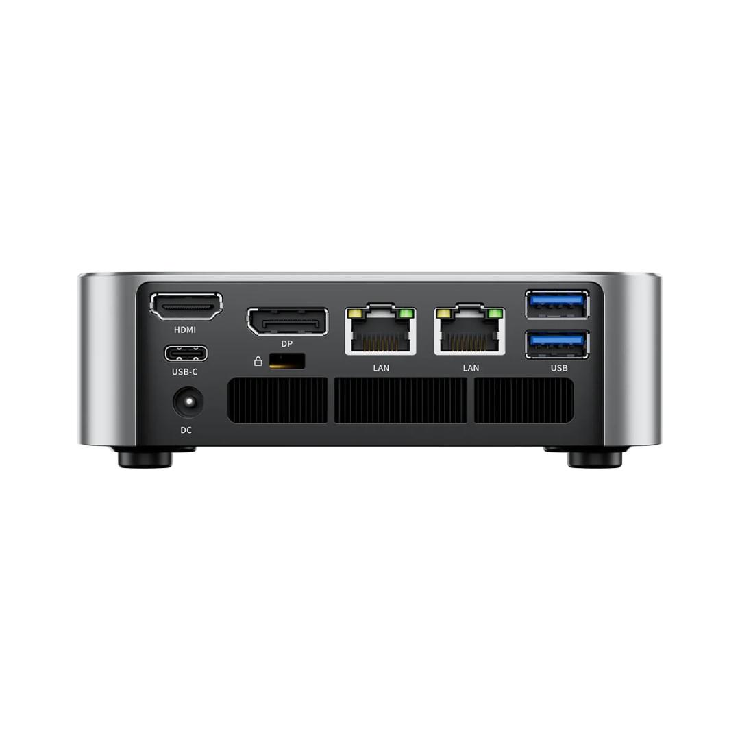درگاه‌های خروجی و ورودی مینی کامپیوتر Acemagic F2A شامل HDMI و USB