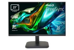 نمای جلو و رزولوشن مانیتور ایسر 27 اینچ مدل EK271H