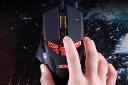 ابعاد ماوس ایسر Acer Nitro در مقایسه با دست