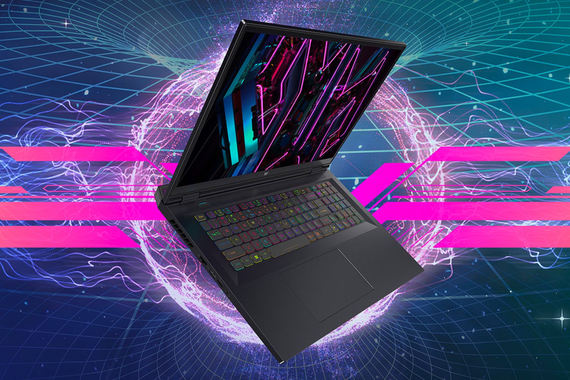 لپ تاپ گیمینگ ایسر Acer Predator Helios 2023 از نمای جلو