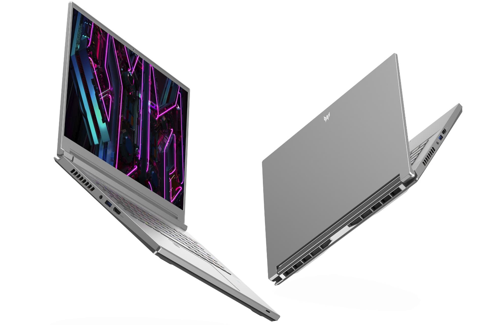 لپ تاپ Acer Predator Triton 16 2023 نمای پشت و جلو