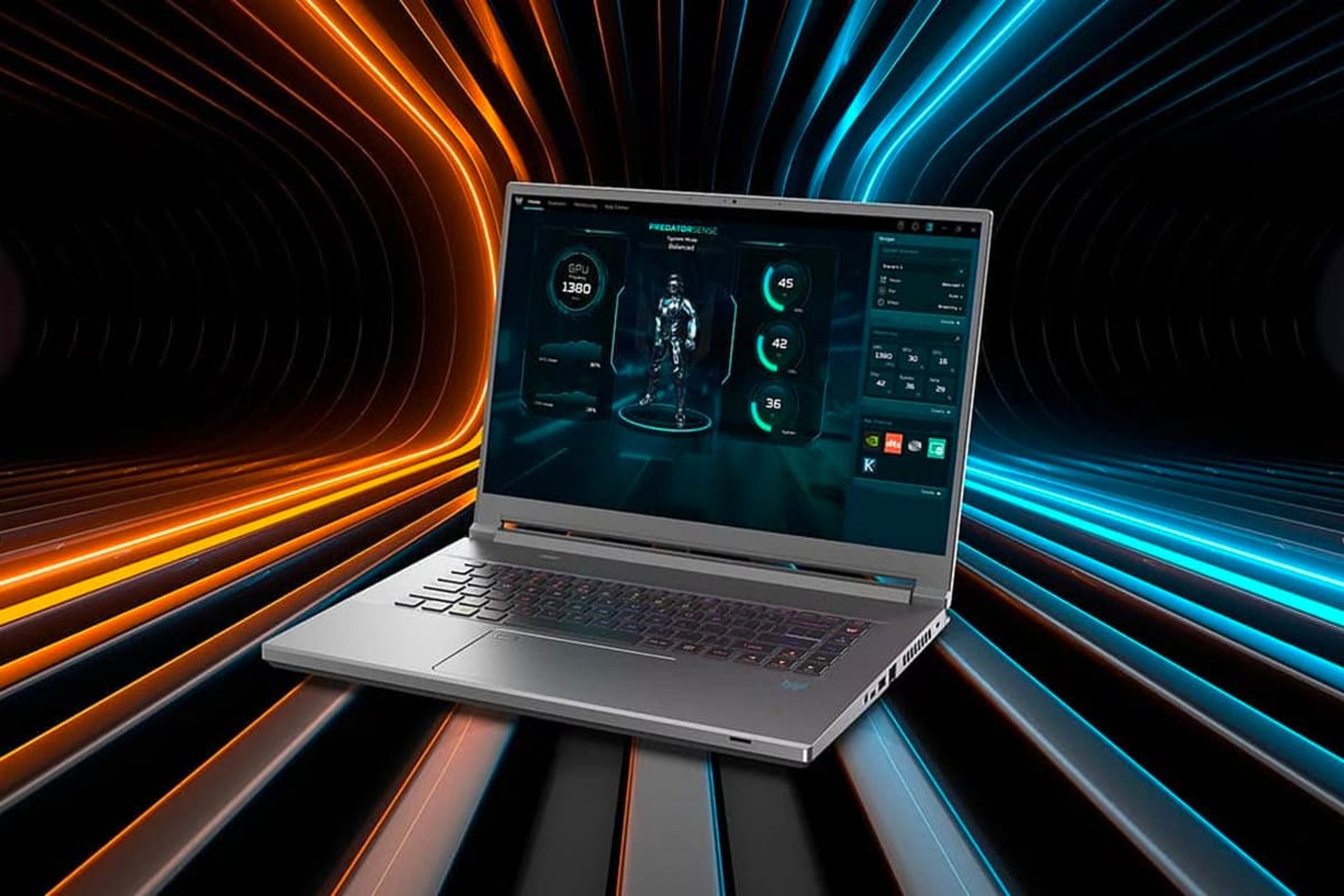 نمایشگر پنل جلویی لپ تاپ Acer Predator Triton 16 2023