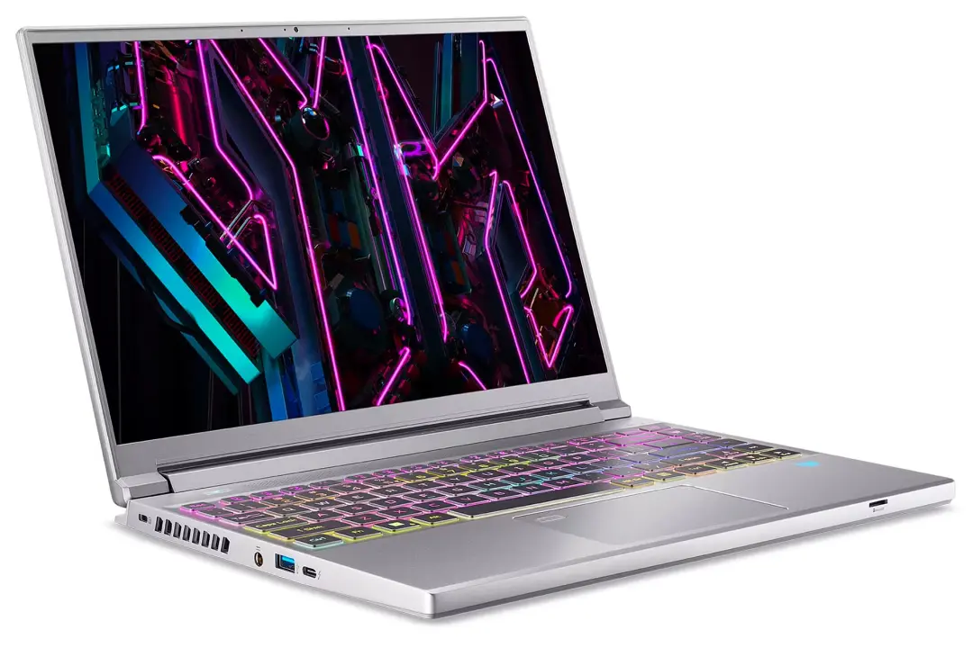 مدل نقره ای لپ تاپ Predator Triton 17 X