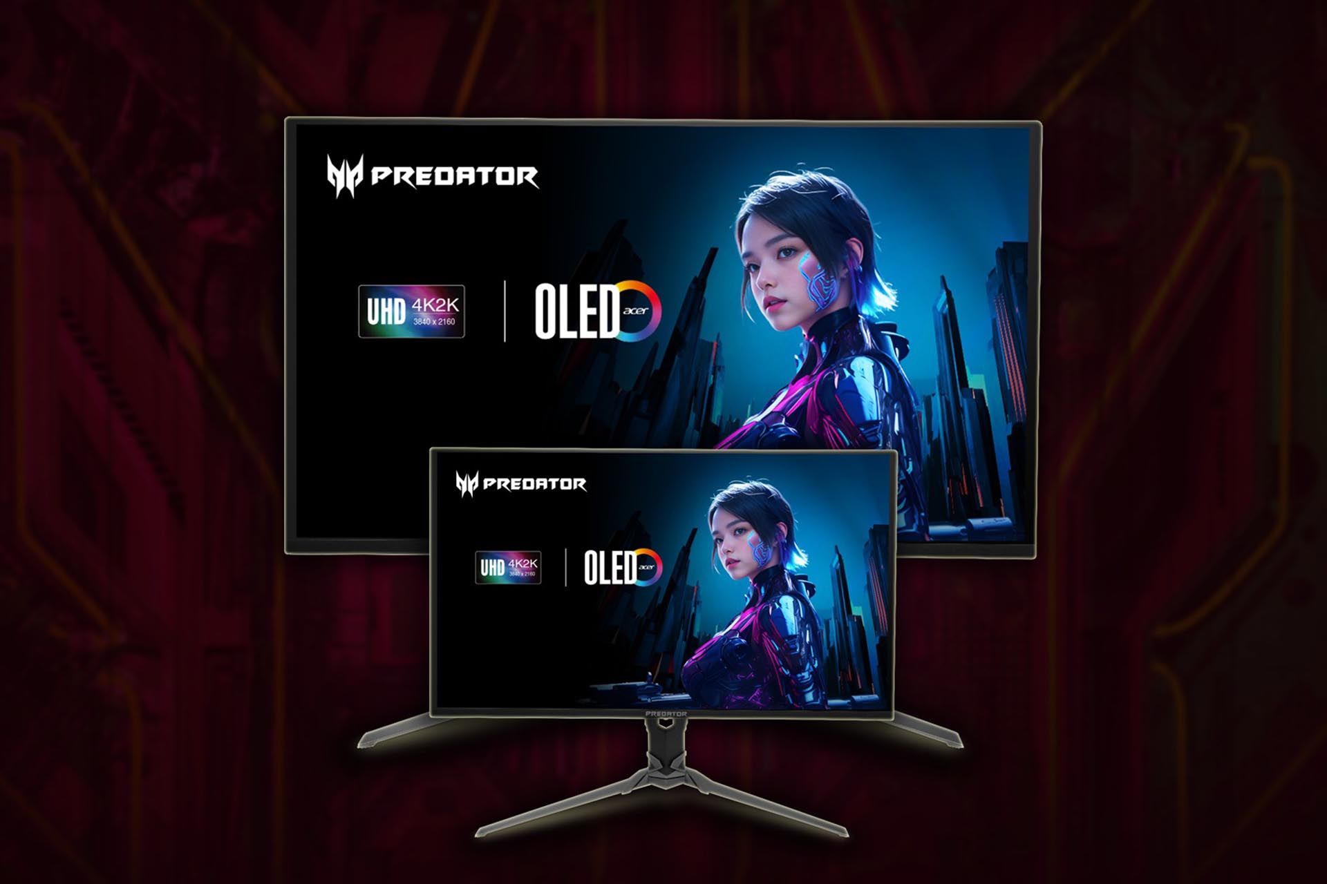 مانیتور ایسر predator x32 x2 و predator x27u x1