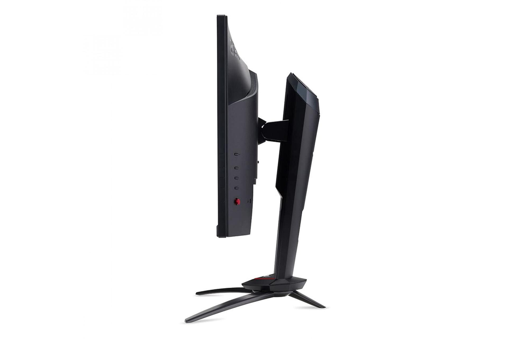 نمای کنار و ارتفاع مانیتور ایسر 25 اینچ مدل Predator XB3 XB253Q GX