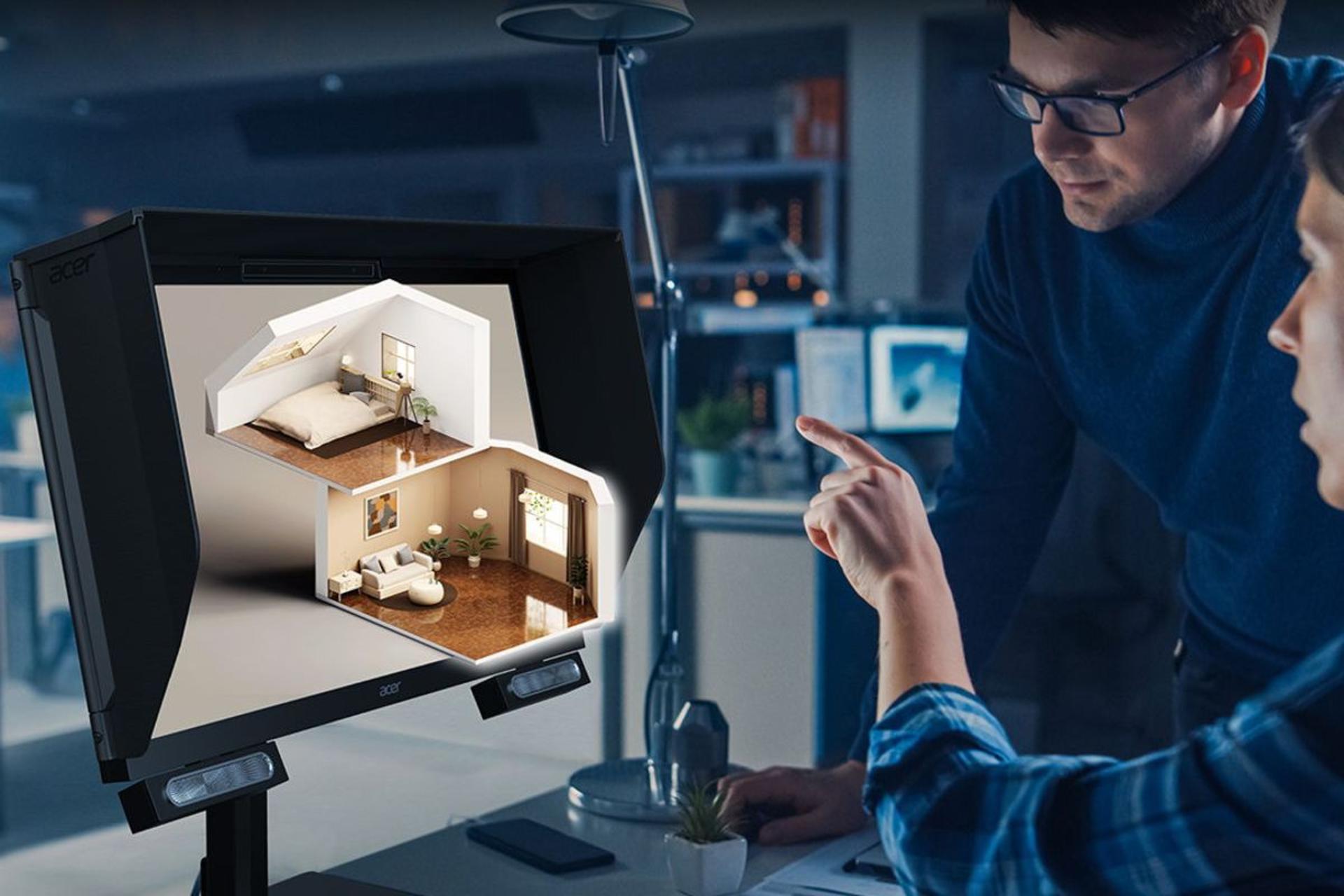 مانیتور Acer SpatialLabs View Pro 27