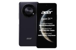 پنل جلو و پشت گوشی موبایل ایسر Acer Super ZX سرمه ای تیره