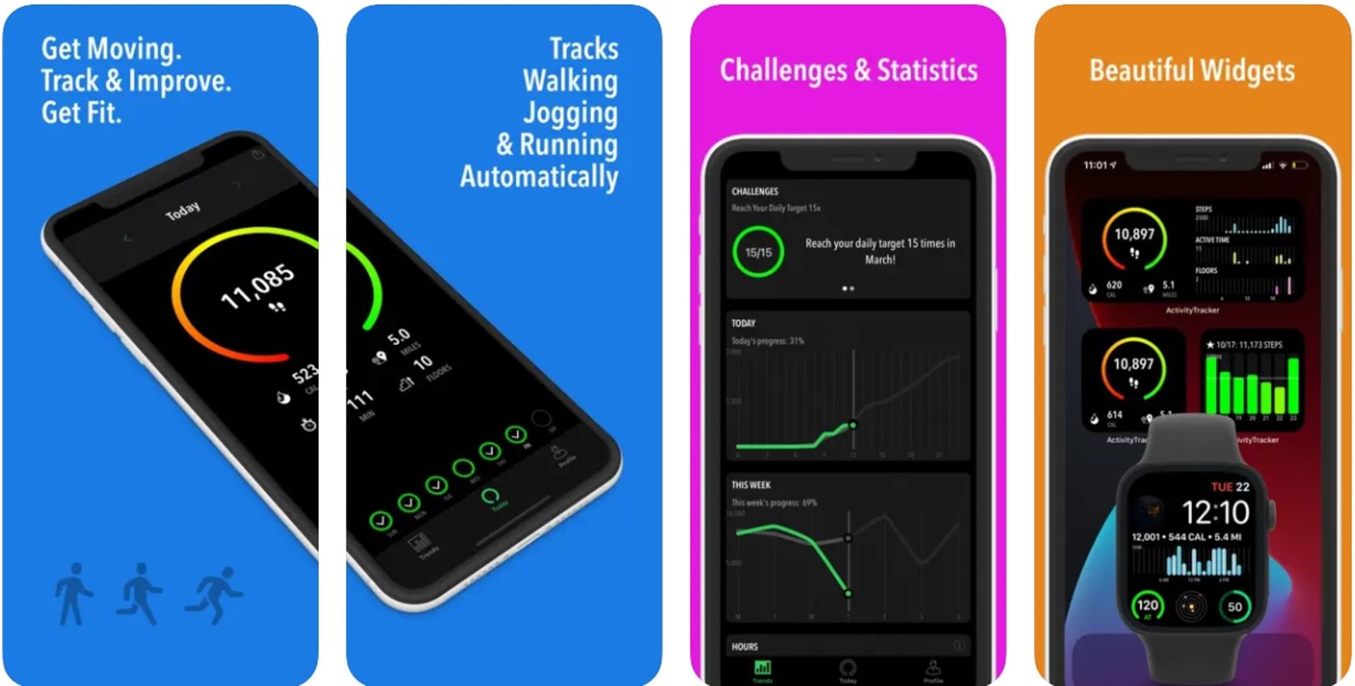 برنامه قدم شمار ActivityTracker