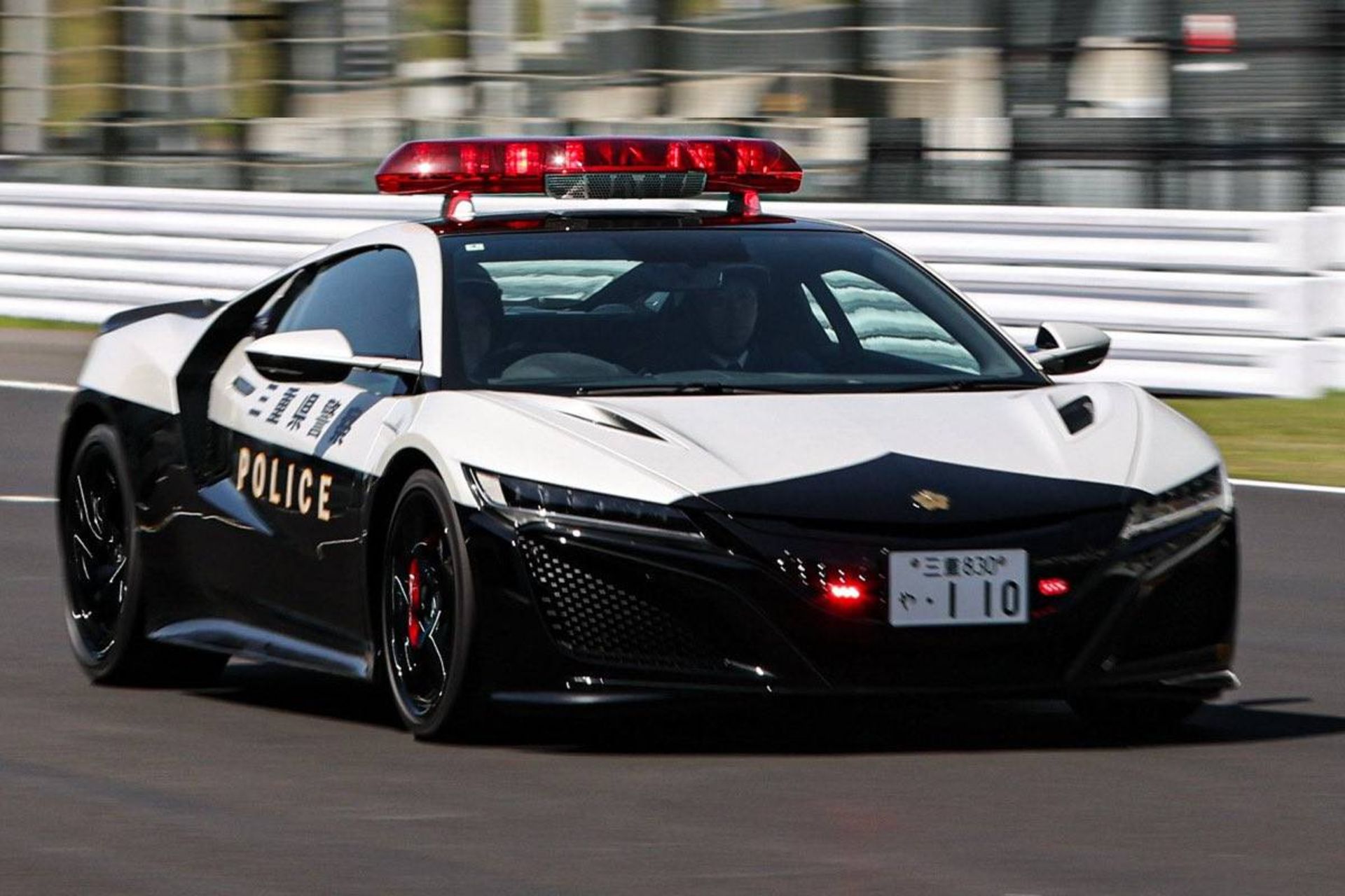 هوندا NSX پلیس ژاپن