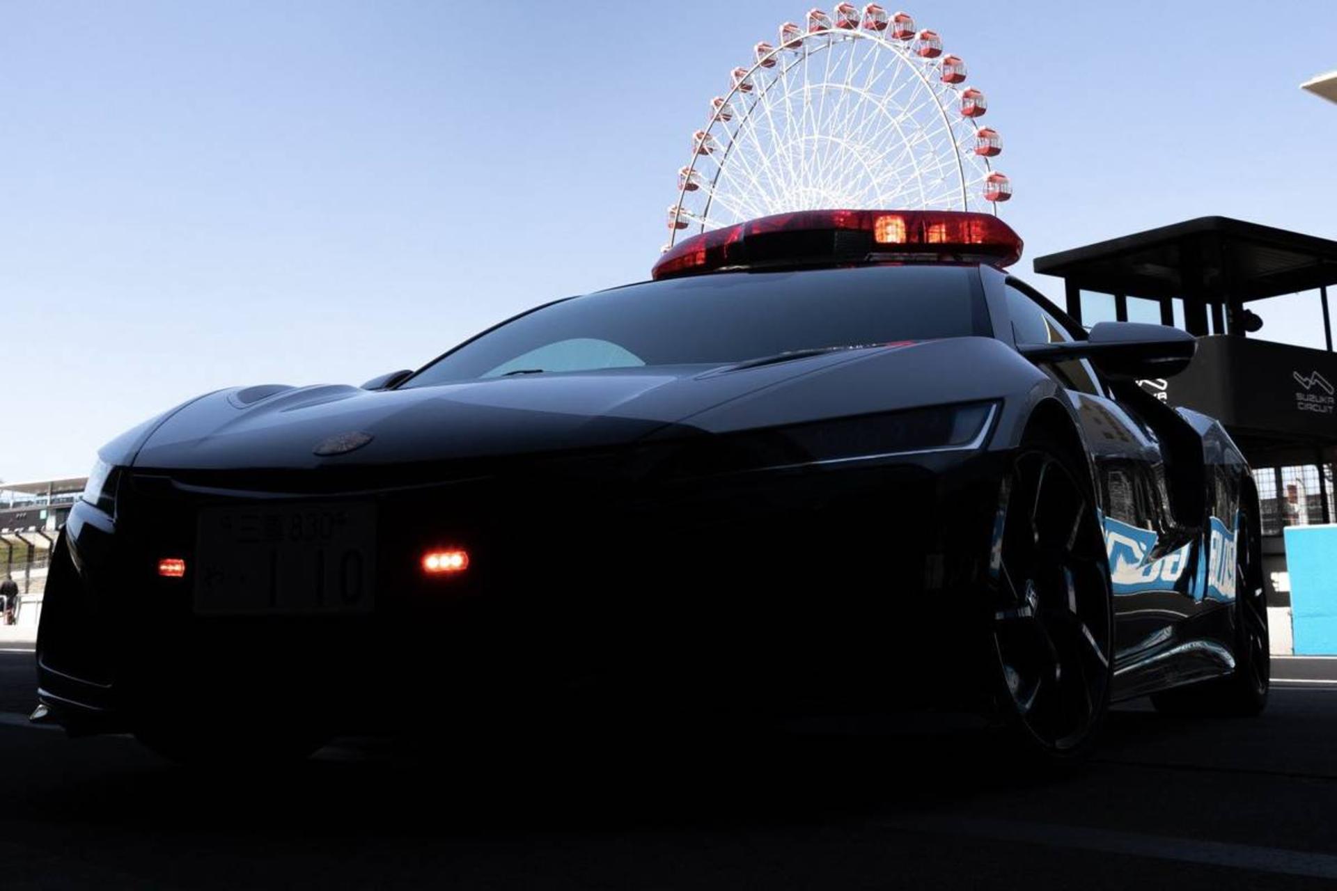 هوندا NSX پلیس ژاپن