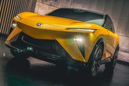 نمای سه‌چهارم جلو خودرو آکورا RSX
