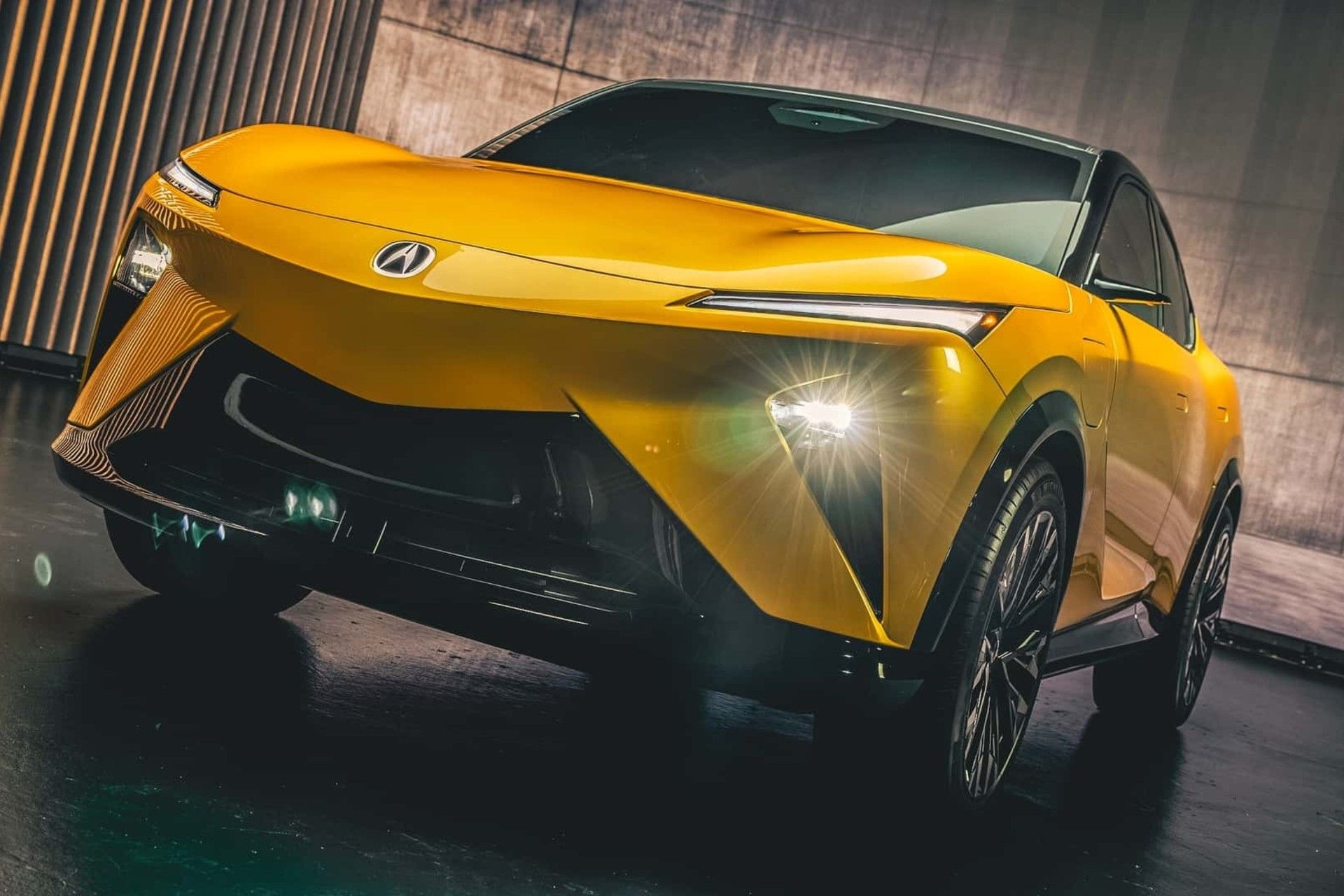 نمای سه‌چهارم جلو خودرو آکورا RSX