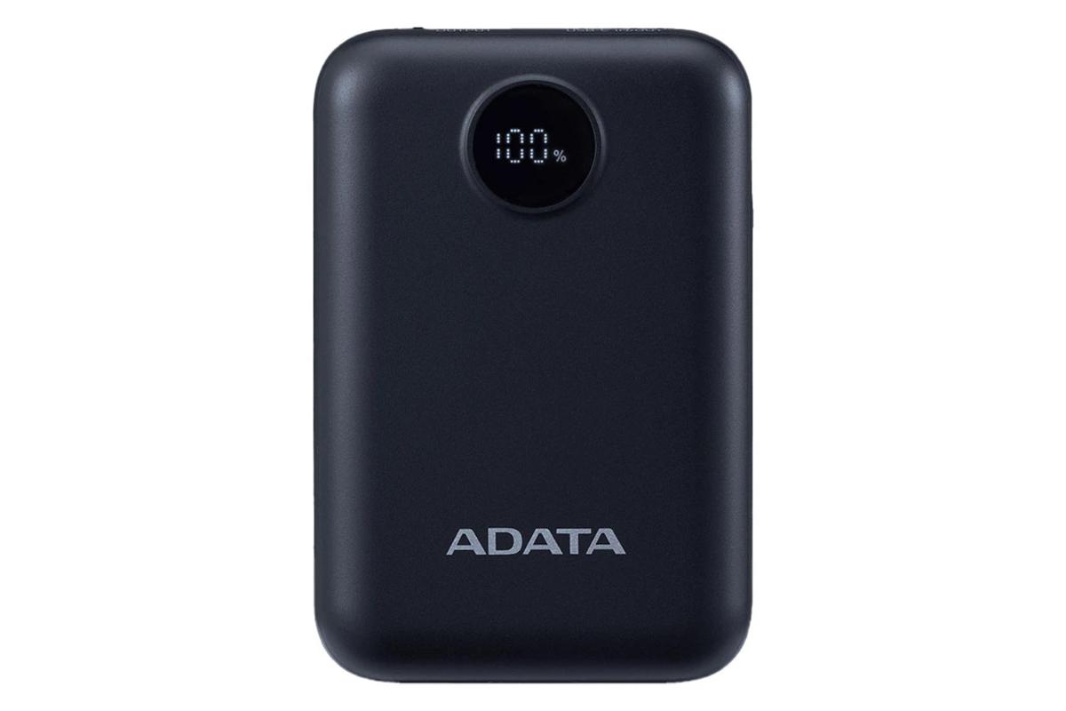 پاور بانک ای دیتا C100 Digital Display با ظرفیت 10000 میلی‌آمپر ساعت