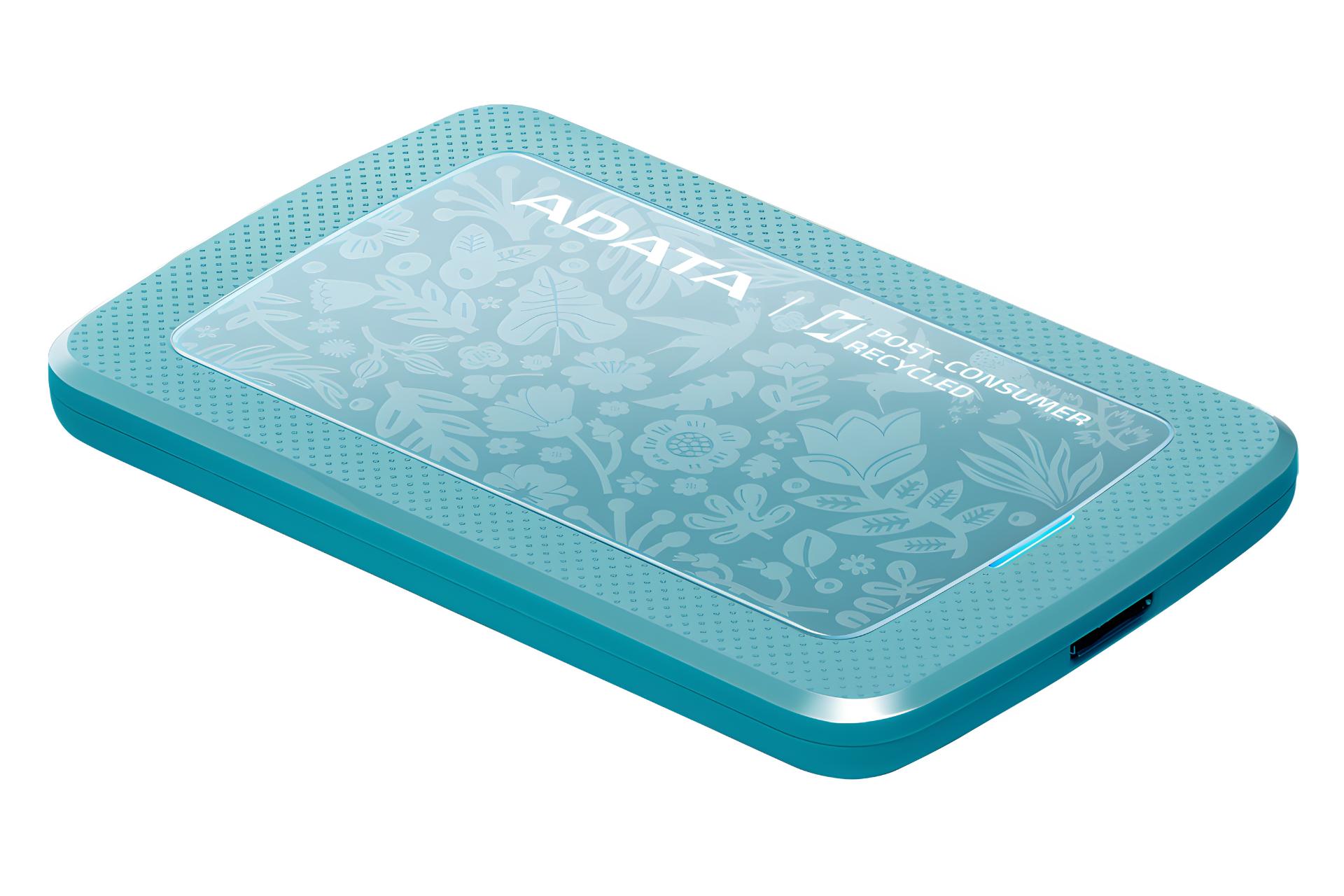 نمای کناری هارد دیسک ای دیتا ADATA HC300 ECO 2.5 Inch 2TB