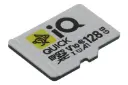 نمای کناری کارت حافظه آی کیو iQ Quick microSDXC Class 10 UHS-I U1 128GB