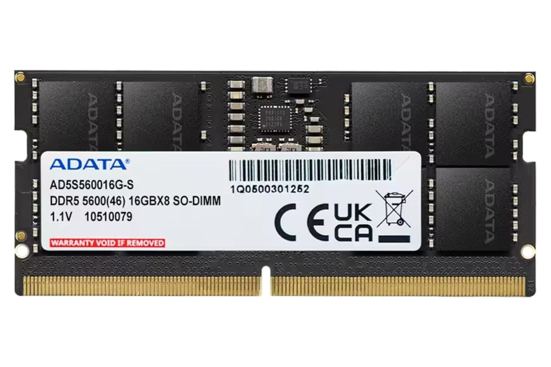 رم ای دیتا ADATA SO-DIMM 16GB DDR5-5600 CL46