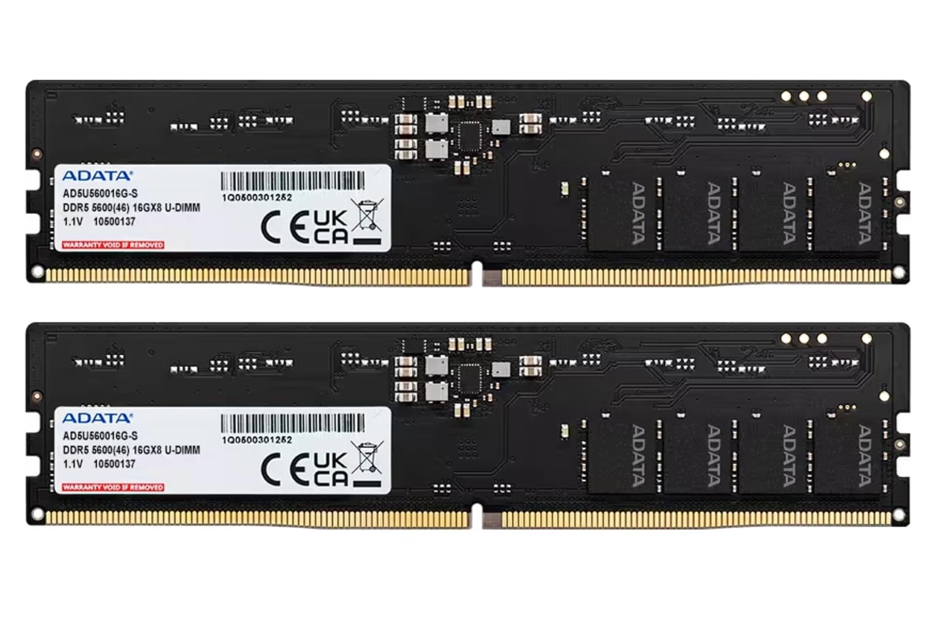 رم ای دیتا ADATA U-DIMM 32GB (2x16) DDR5-5600 CL46