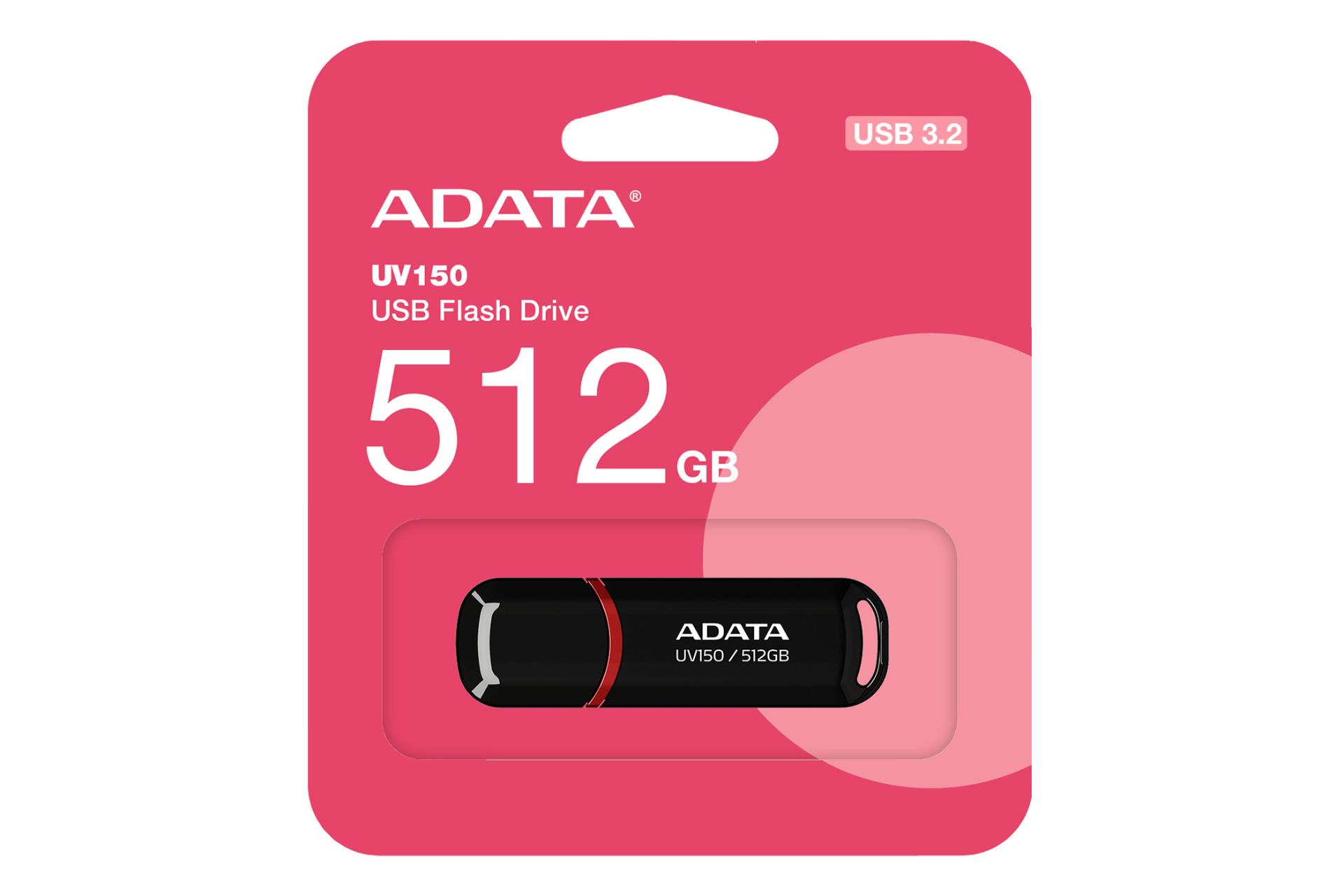 جعبه فلش مموری ای دیتا ADATA UV150 512GB USB 3.2