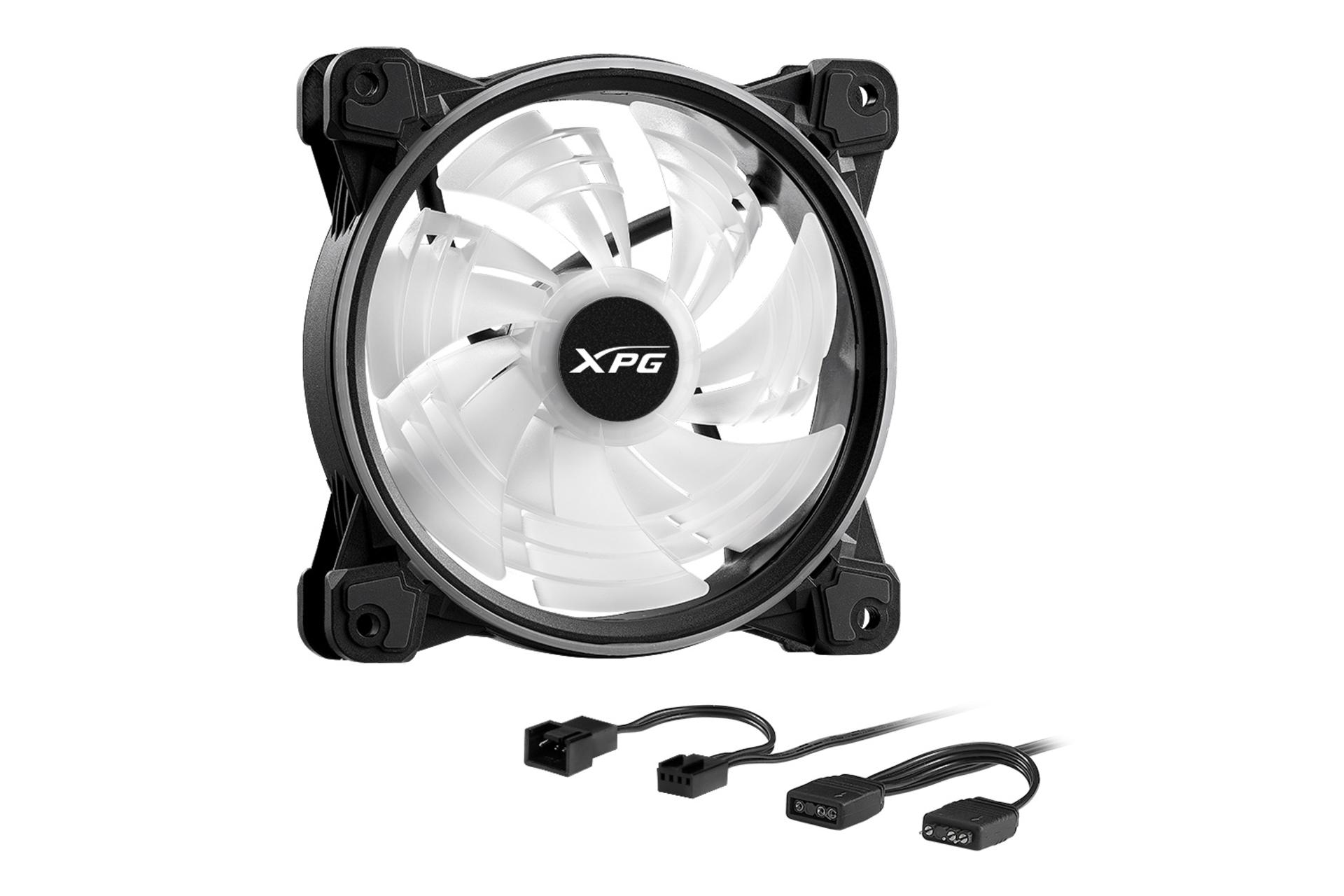 کانکتور فن کیس ای دیتا XPG HURRICANE 120 ARGB PWM