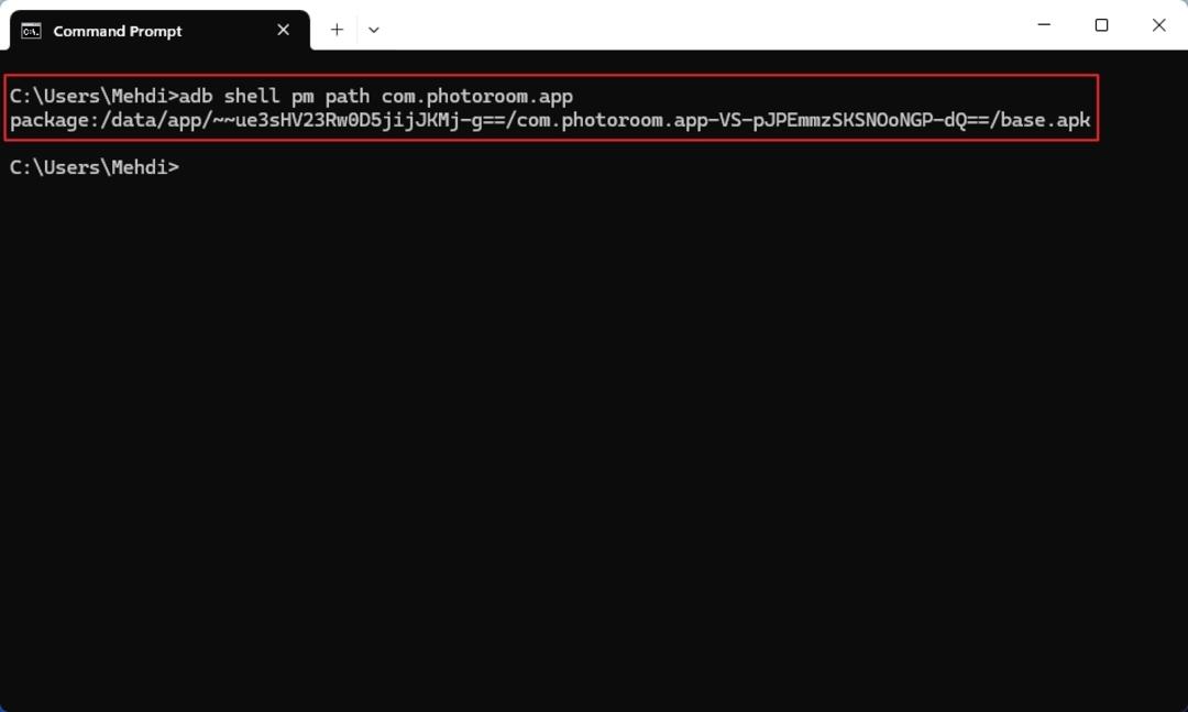 پیدا کردن مسیر فایل apk اپلیکیشن نصب‌شده در اندروید