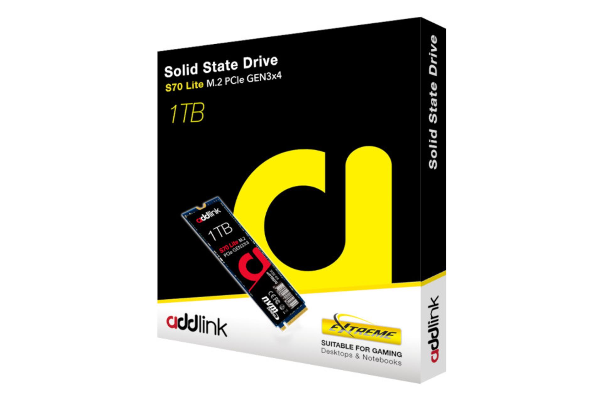 جعبه اس اس دی ادلینک addlink S70 Lite NVMe M.2 1TB