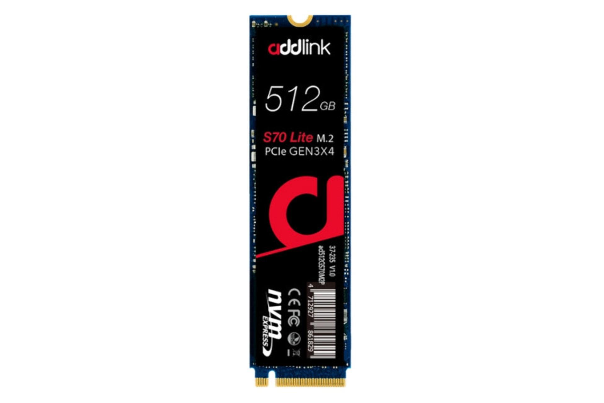اس اس دی ادلینک addlink S70 Lite NVMe M.2 512GB