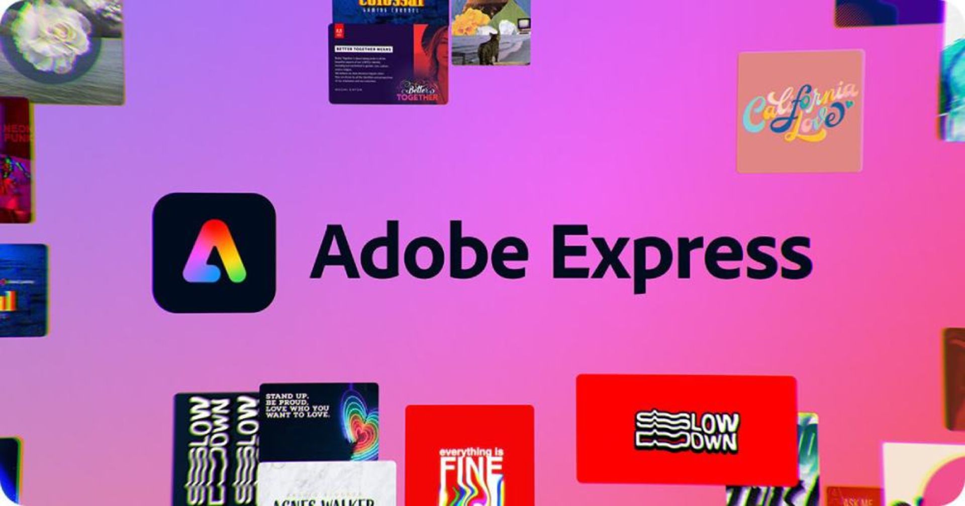 برنامه ساخت لوگو Adobe Express Logo