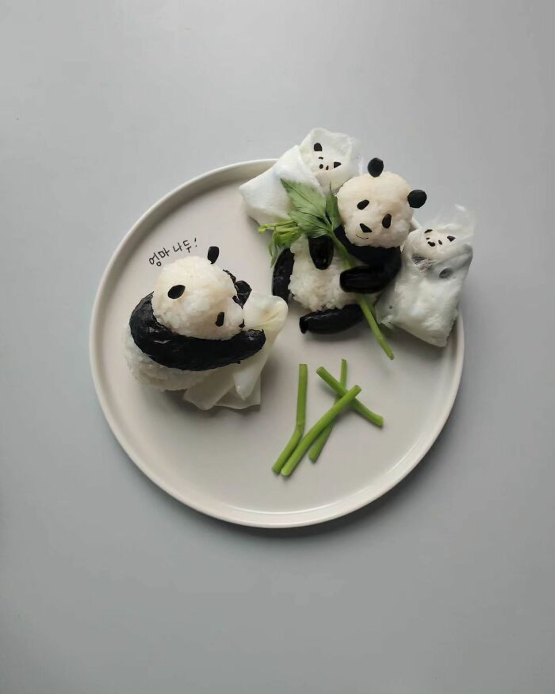 برنج پاندا در ظرف