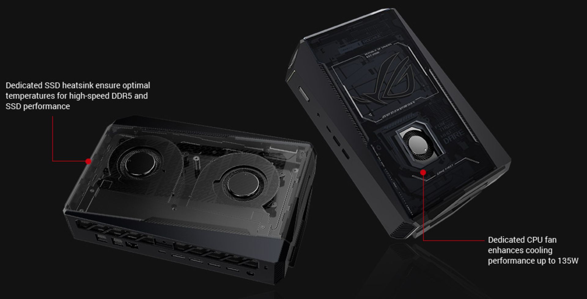 طراحی مینی کامپیوتر rog nuc 2025