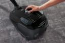 نمای بالا و کلید چرخان کنترل مکش جاروبرقی آ ا گ AEG VX6-2-OKOX