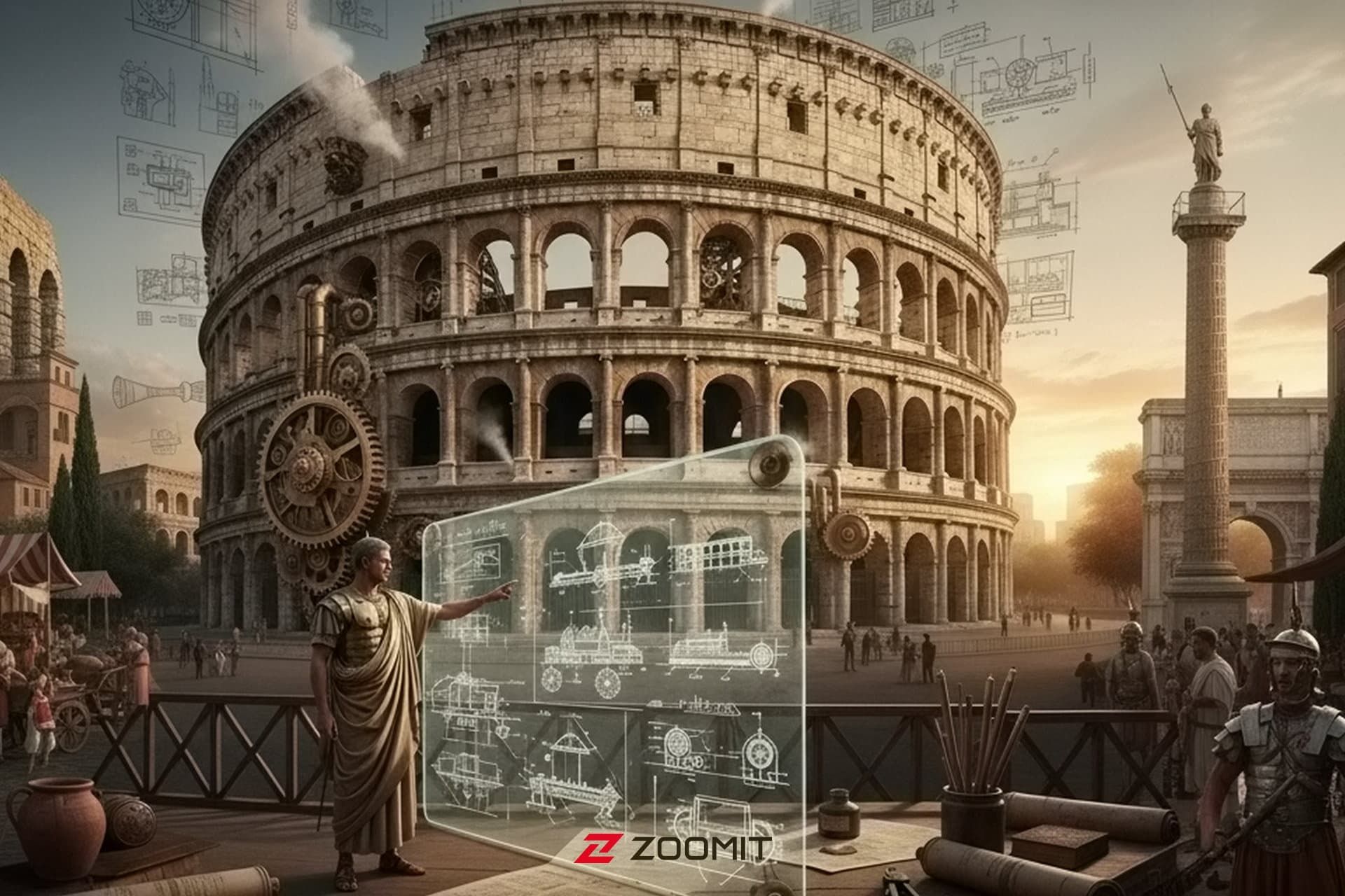 تکنولوژی پیشرفته روم باستان