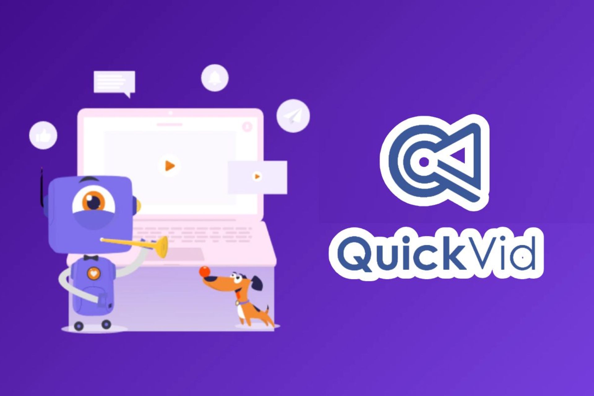 هوش مصنوعی QuickVid برای تبدیل متن به ویدیو
