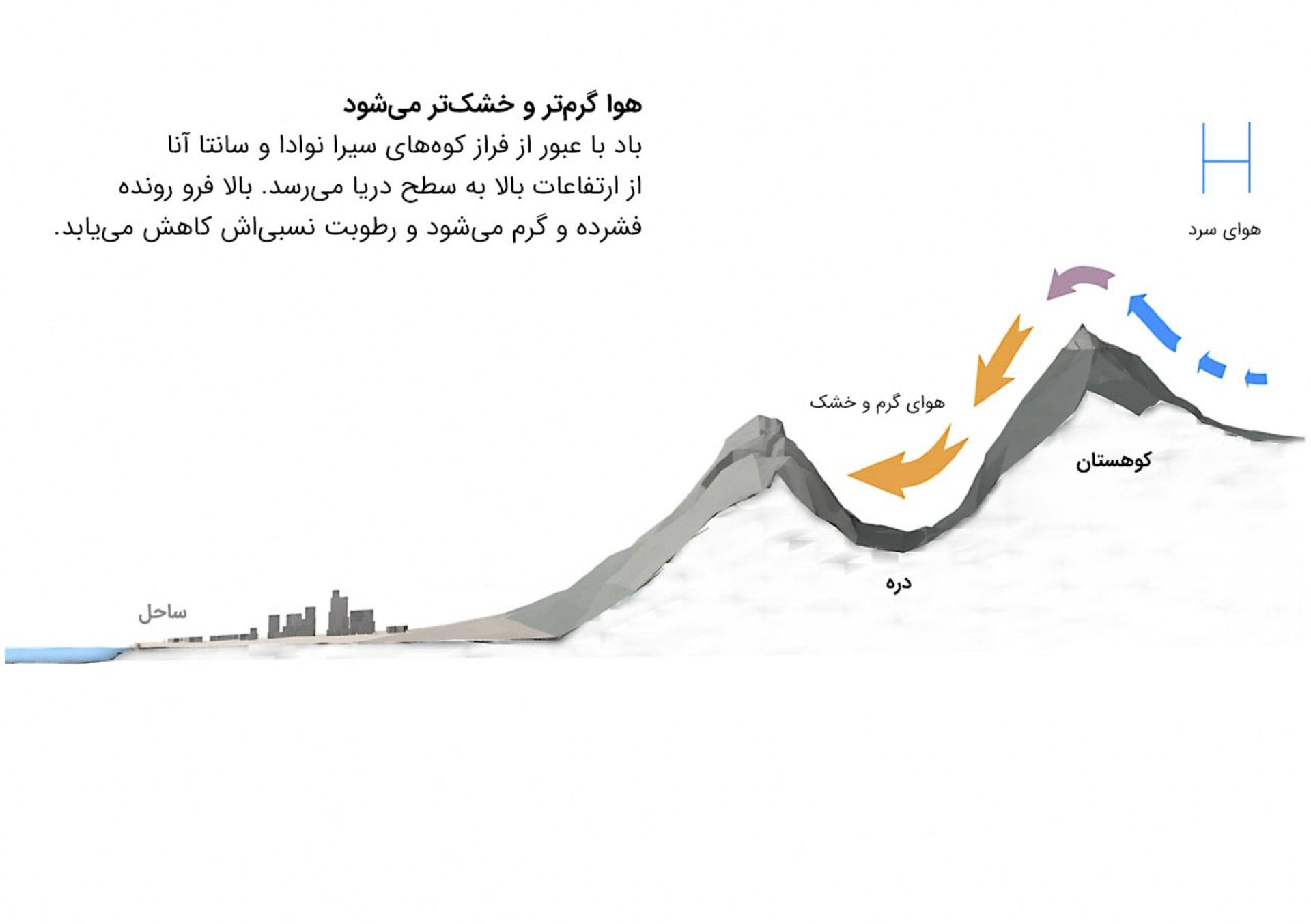اینفوگرافی عوامل آتش‌سوزی لس‌آنجلس
