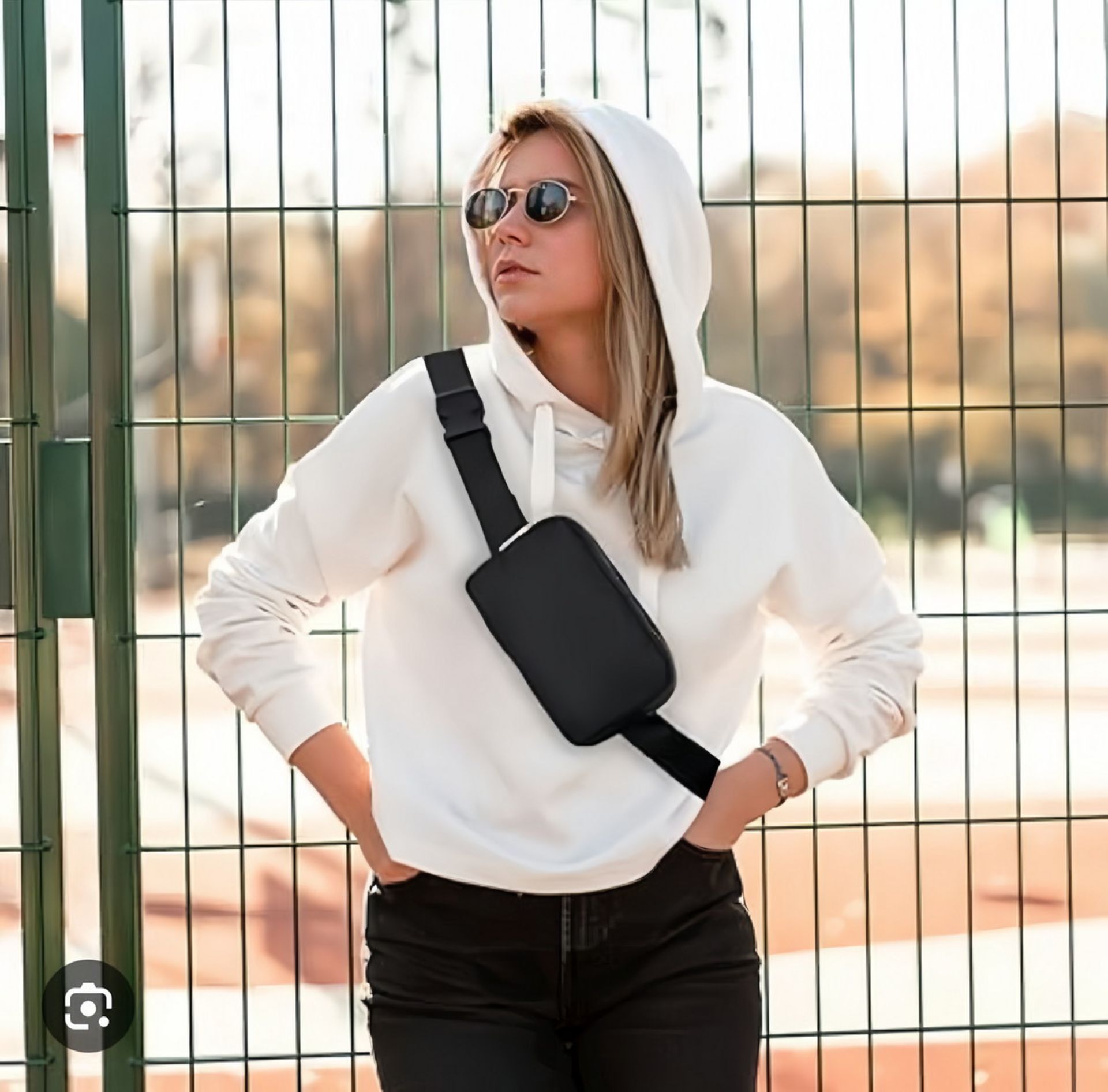 کیف کمری دو حالته برند لولولمون