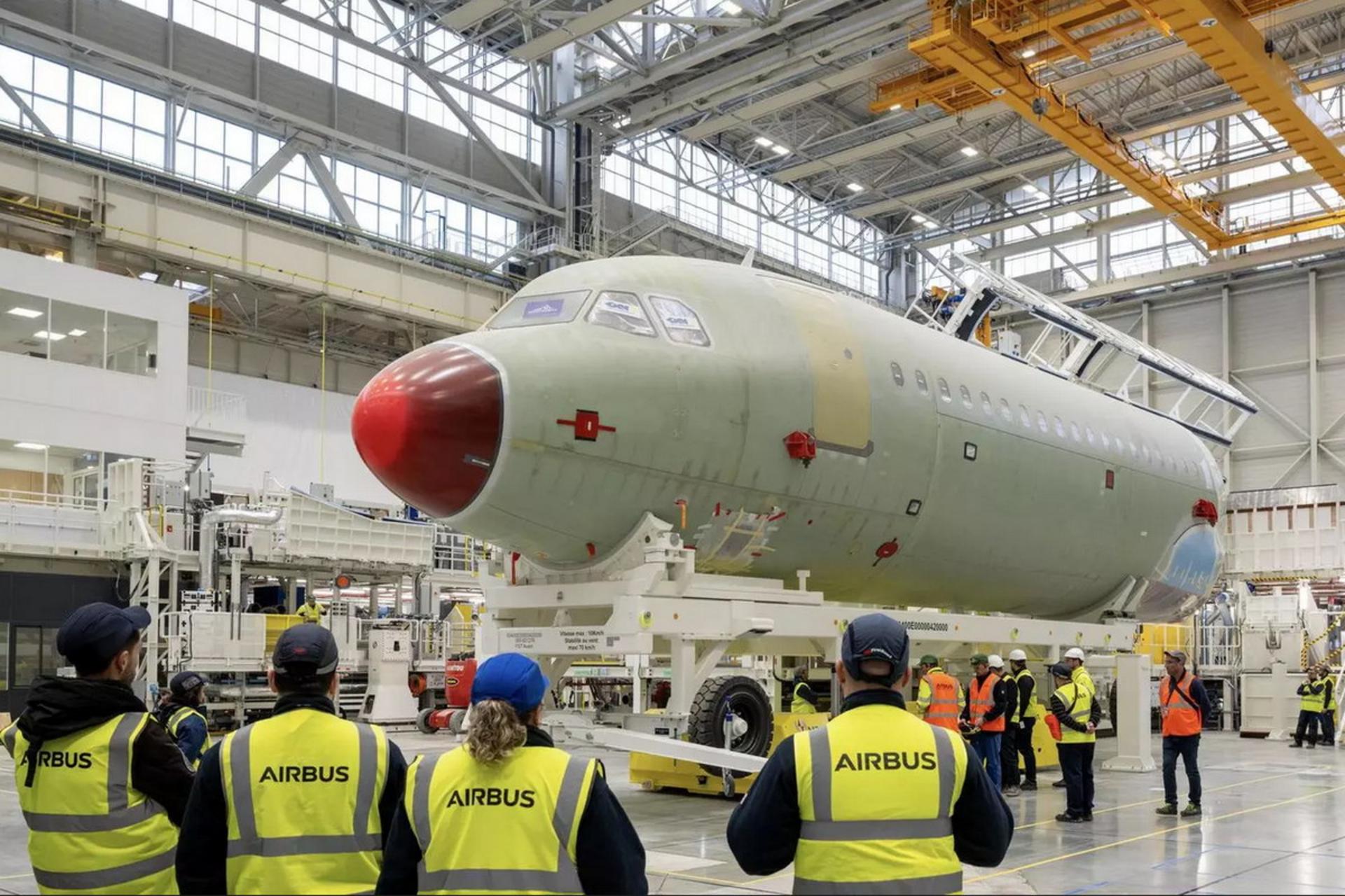 مونتاژ هواپیمای ایرباس ای ۳۸۰ Airbus A380
