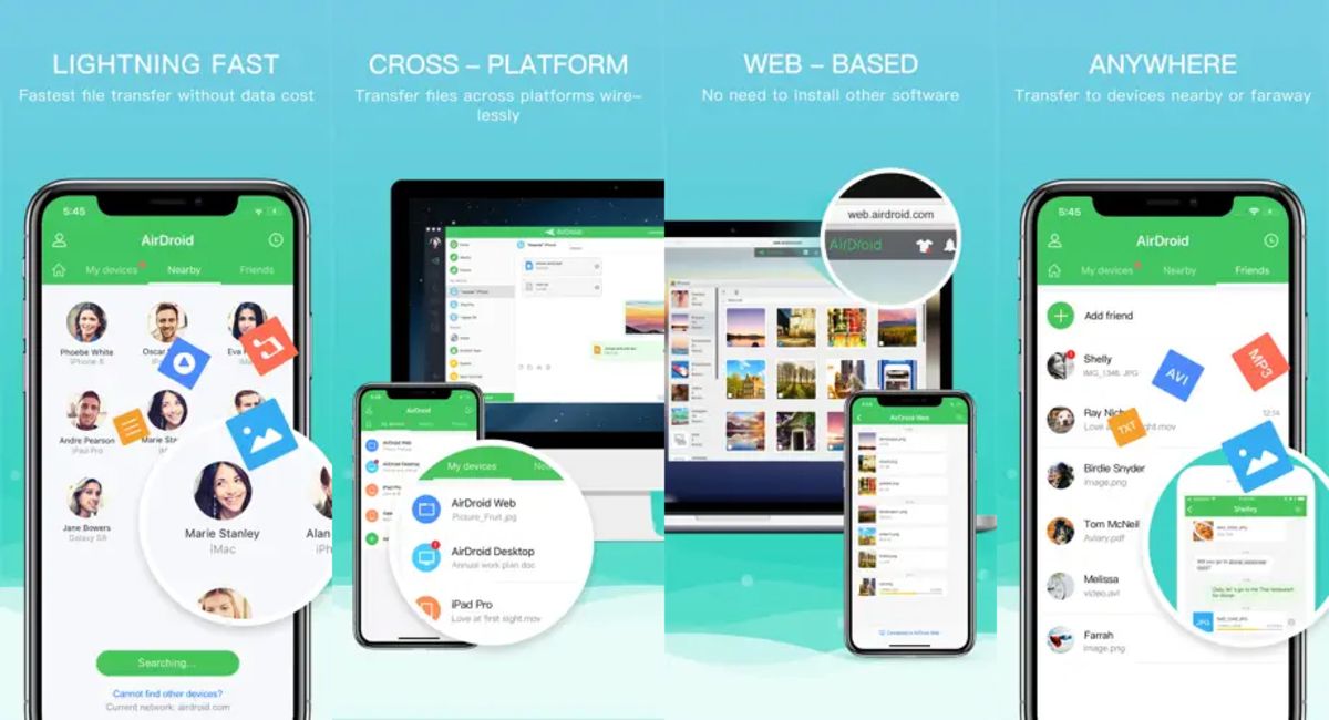 The best iPhone airdroid application