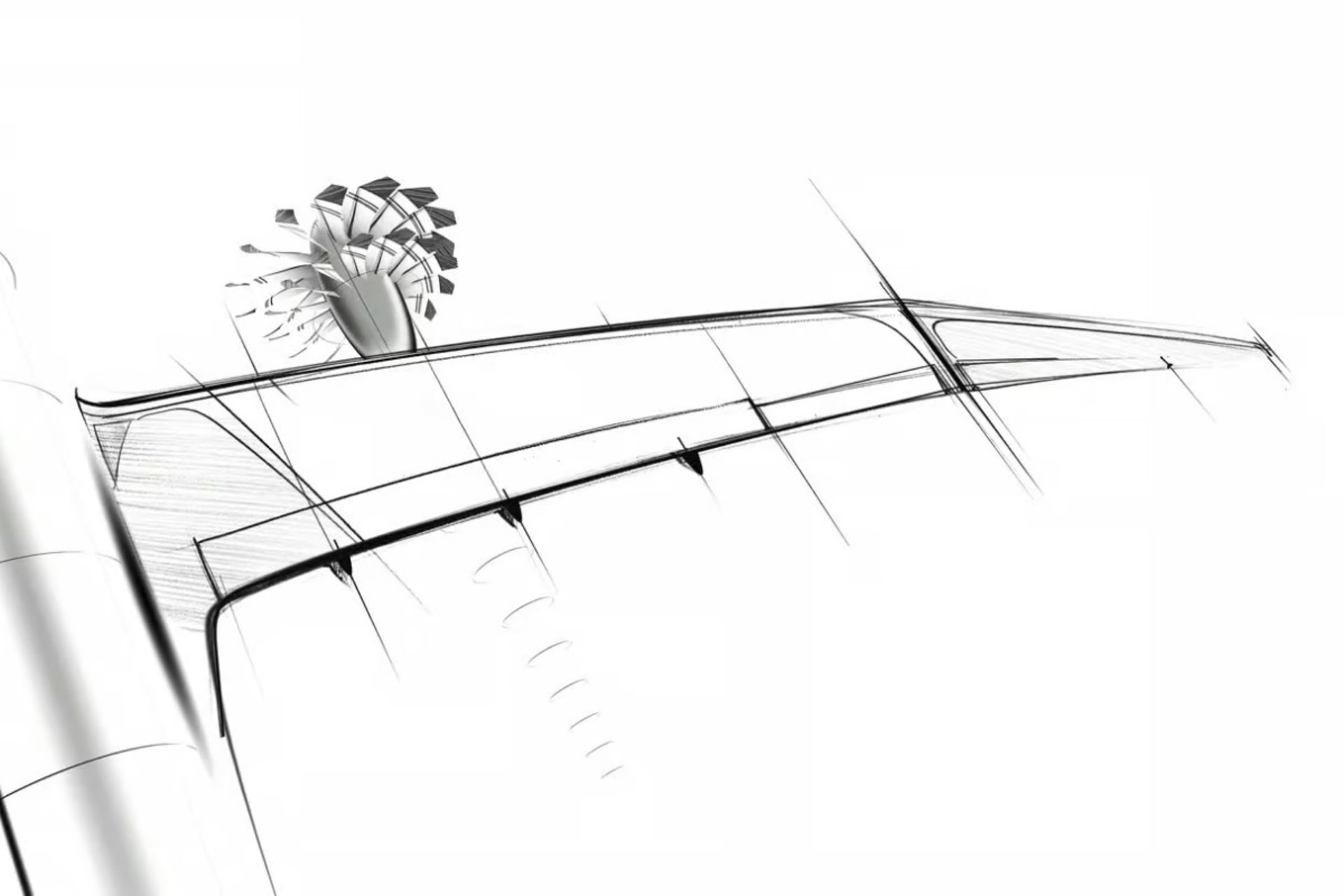 تصویرسازی هواپیمای آینده با بال های تاشو و پرنده مانند