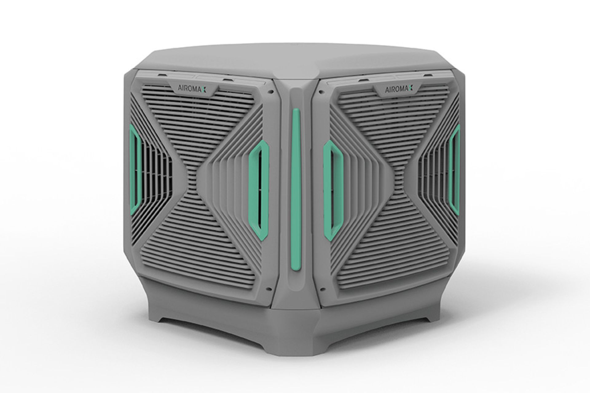 کولر آبی سلولزی ایرومکس AIROMAX AM80 AM60 نمای جانبی