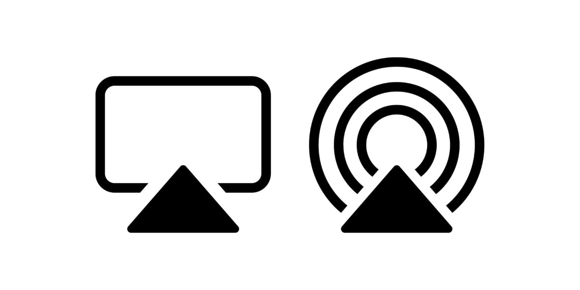 آیکون اپل AirPlay 