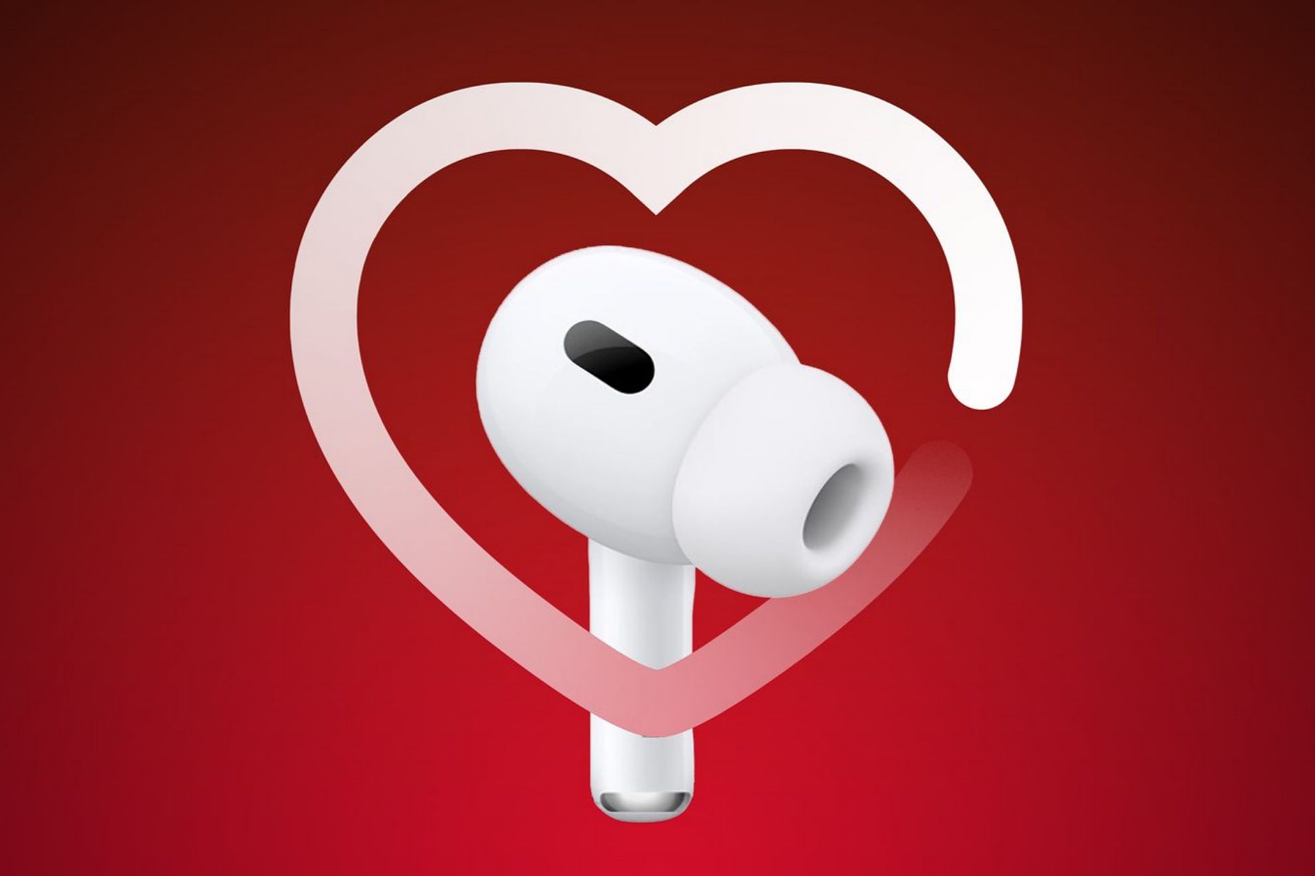 ایرپاد پرو اپل با نماد قلب