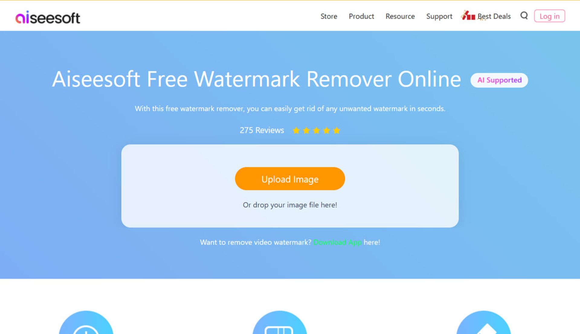 صفحه اصلی وب‌سایت Aiseesoft