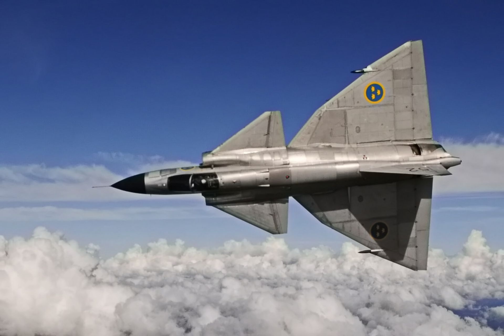 جنگنده سوئدی Viggen