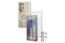 قاب گوشی آکوآرا مدل Clear-ZR مناسب سامسونگ Galaxy S25 Ultra همراه با محافظ لنز و صفحه نمایش
